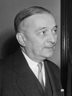   Georges BIDAULT 
en 1962
